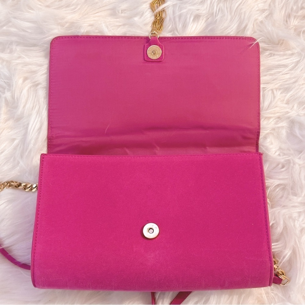 H&M Pink Velvet Crossbody Bag - Picture 2 of 8